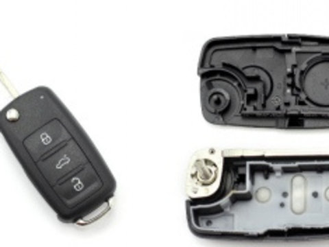 Carcasa cheie Volkswagen cu 3 butoane dupa 2010-