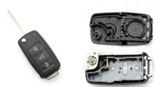 Carcasa cheie Volkswagen cu 3 butoane du