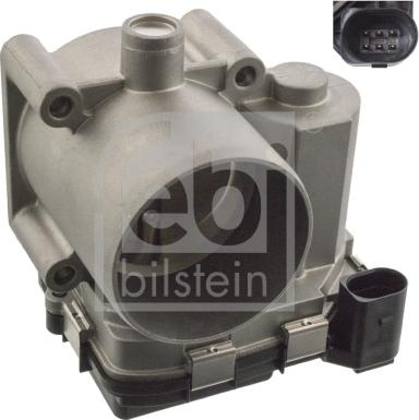 Carcasa clapeta VW BEETLE (5C7, 5C8), Сabrioletă, 12.2011 - 07.2019 Febi Bilstein 107026