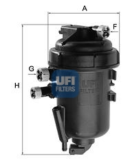 Carcasa Corp Filtru Motorina Combustibil Opel Astra H 1.9 Cdti 120 CP Z19DT