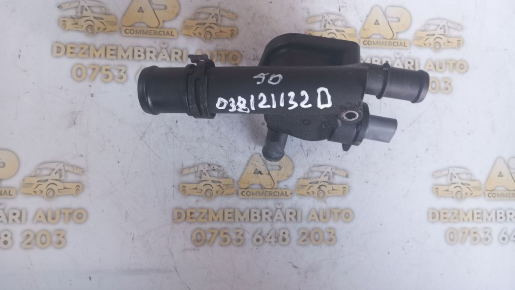 Carcasa corp termostat AUDI A4 B7 Sedan (8EC) 1.9 TDI 116 CP cod: 038121132D