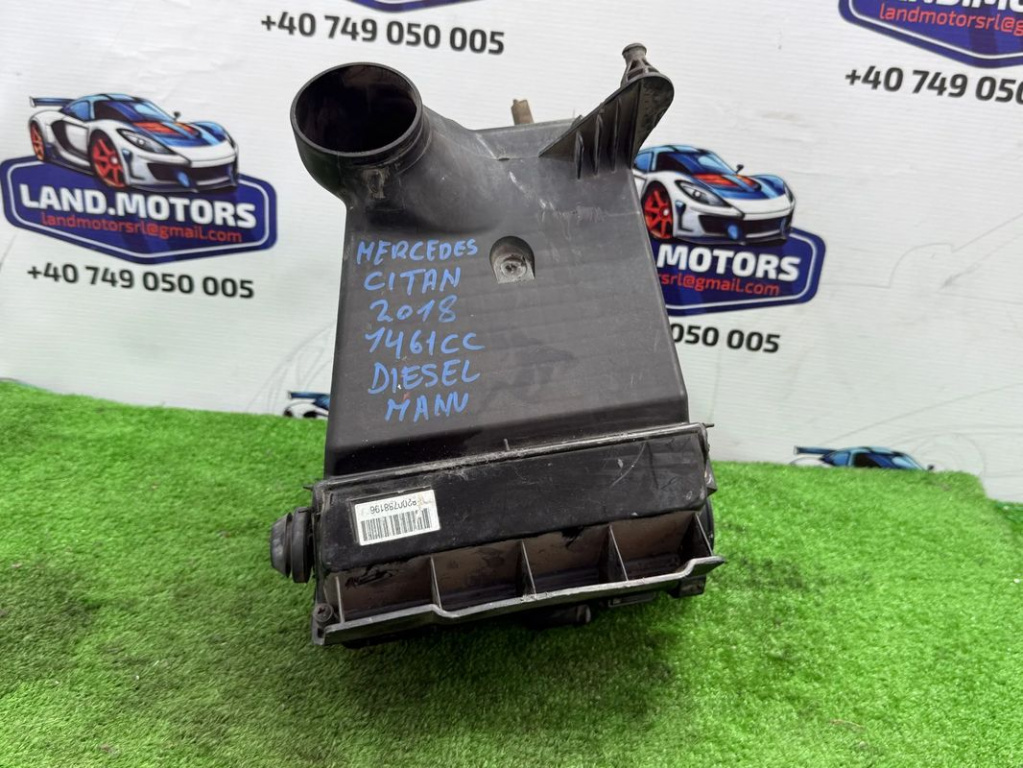 CARCASA FILTRU AER MERCEDES BENZ CITAN 1.5 DIESEL MANUAL 2018 COD OEM 8200788196 8200808194 4609085915 2012-2020