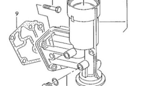 Carcasa filtru de ulei Volkswagen Golf 5