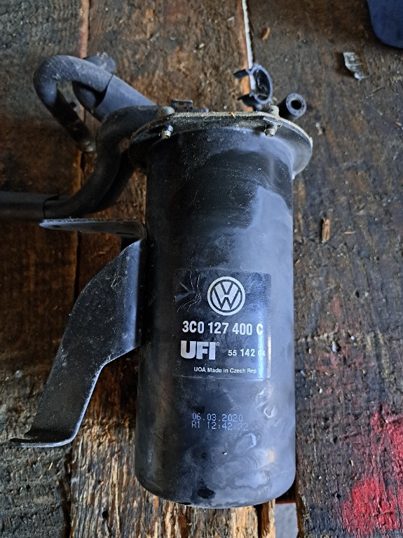 Carcasa filtru motorina vw caddy 3, 2004-09. ,1.9