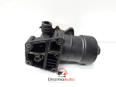 Carcasa filtru ulei cu racitor ulei, cod 03L115389C, VW Golf 6 (5K1), 2.0 TDI, CFF