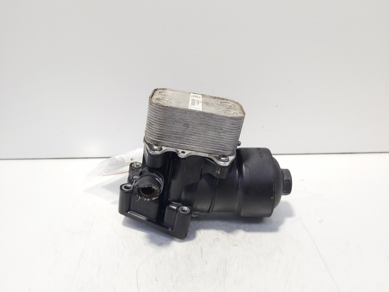 Carcasa filtru ulei cu racitor ulei, cod 03L115389C, 03L117021C, Audi A4 (8K2, B8) 2.0 TDI, CJC (id:621306)