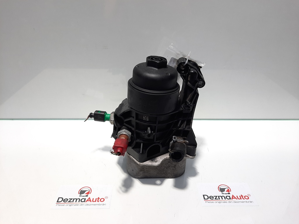 Carcasa filtru ulei cu racitor, Vw Golf 7 (5G) [Fabr 2014-prezent] 1.6 tdi, DDY,03N115389K, 03N117021 (id:434141)