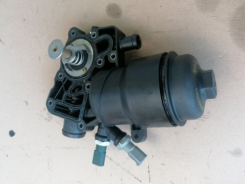 CARCASA FILTRU ULEI + TERMOSTAT + 2 SENZORI V6 3.0 TDI EURO 5 6, Audi A6 ,A7 4G ,Q7 4L 3.0 CRC / CVW / MCR /