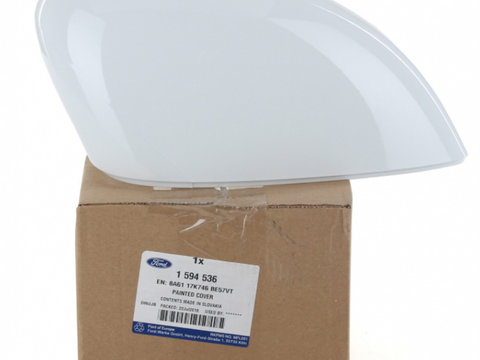 Carcasa Oglinda Dreapta Vopsita Oe Ford B-Max 2012→ Alb Frozen White 1594536