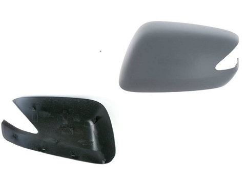 Carcasa oglinda exterioara Honda Jazz/Fit (Ge), 10.2008-12.2015, partea Stanga, grunduit, cu gaura pentru lucas, Aftermarket