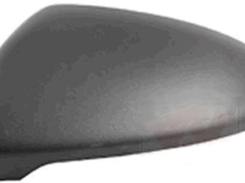Carcasa oglinda exterioara Vw Golf Sportsvan, 02.2014-, Vw Golf 7 (5k), 10.2012-, Vw Touran (5t), 05.2015-, partea Stanga, culoare sticla, cu carcasa neagra, 5G0857537B9B9