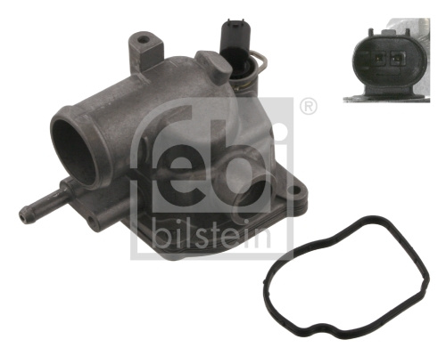 Carcasa termostat (37456 FEBI BILSTEIN) JEEP,MERCEDES-BENZ,MERCEDES-BENZ (FJDA)