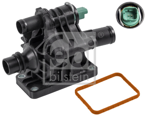 Carcasa termostat # CitroEn Xsara 2004 2005 2006 2007 2008 2009 2010 2011 2012 2013 2014 2015 2016 2017 2018 2019 2020 2021 2022 2023 2024 2025 # 36036 # FEBI BILSTEIN