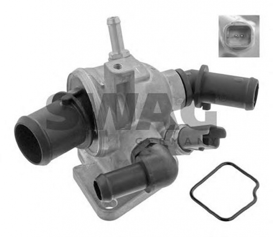 Carcasa termostat OPEL ASTRA H caroserie L70 SWAG 70 93 6284
