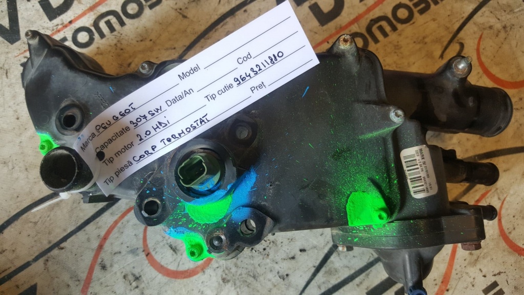 Carcasa termostat Peugeot 307 SW 2.0 hdi cod 96432