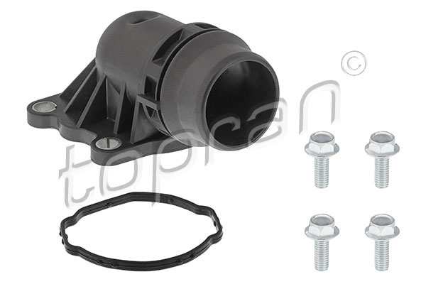 Carcasa termostat TOPRAN 503138 la masina BMW 7 (F01, F02, F03, F04) 2008 2009 2010 2011 2012