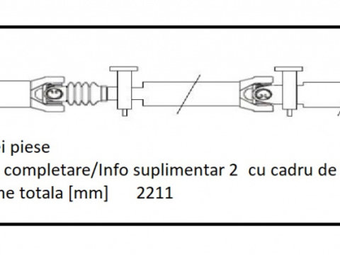 Cardan Sprinter , Vito ,Viano