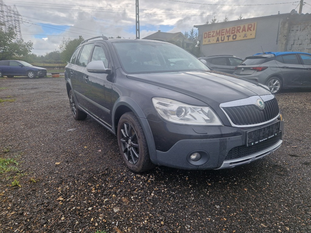 Carenaj aparatori noroi fata Skoda Octavia 2 2011 SCOUT 2.0TDI