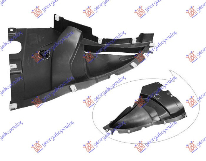 CARENAJ ARIPA FATA (PARTE FATA INFERIOARA) (M-SPORT) Stanga., BMW, BMW X5 (G05) 18-23, 151200824