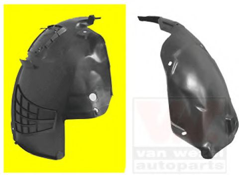 Carenaj,c pasaj roata OPEL ASTRA H Van (L70) (2004 - 2016) VAN WEZEL 3745434