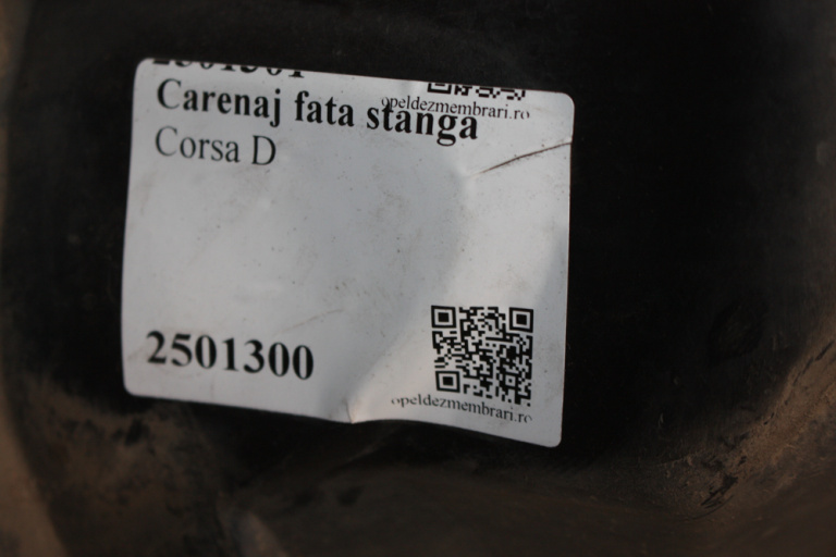 Carenaj fata stanga Opel Corsa D 13187358 13187354