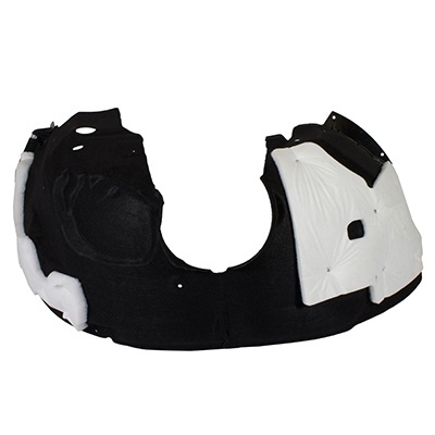 Carenaj roata Ford Edge, 06.2014-, Titanium, punte Fata, partea Stanga, polipropilena, cu burete insonorizant, Aftermarket