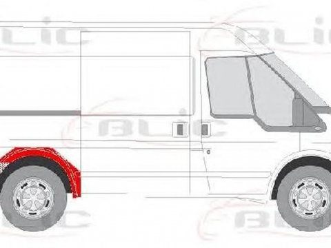 Carenaj roata FORD TRANSIT bus BLIC 6504032509592P PieseDeTop