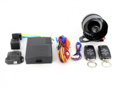 Carguard CAR002 Alarma auto cu telecomanda tip briceag