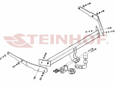 Carlig remorcare FORD FOCUS III 04/2011- - Cod intern: W20032141 - LIVRARE DIN STOC in 24 ore!!!