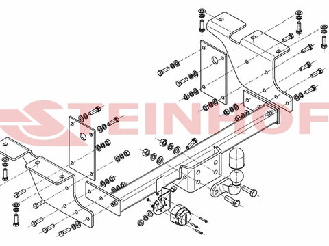 Carlig remorcare OPEL MOVANO / RENAULT MASTER - Cod intern: W20032169 - LIVRARE DIN STOC in 24 ore!!!