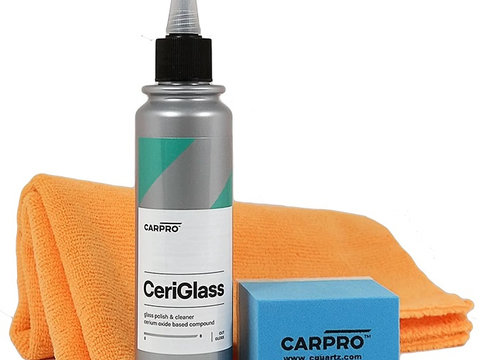 Carpro CeriGlass Kit Polish Sticla 150ML CQCERIKIT