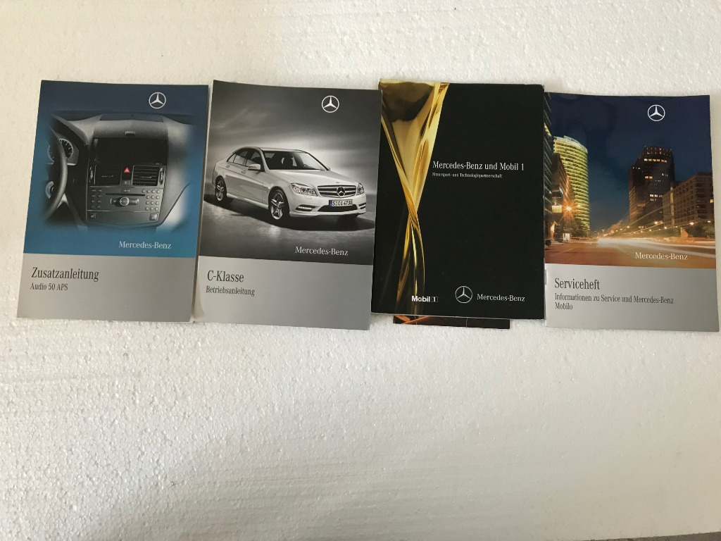 Carte service mapa mercedes c class w204