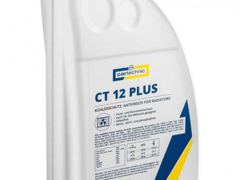 Cartechnic CT12 Plus Antigel Rosu Concentrat 1.5L CART999 CT12 PLUS 1,5L