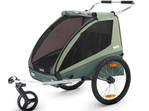 Carucior Chariot Thule Coaster XT Basil Green