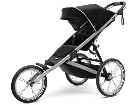 Carucior Thule Glide 2 Single Black Aluminium/Jet Black