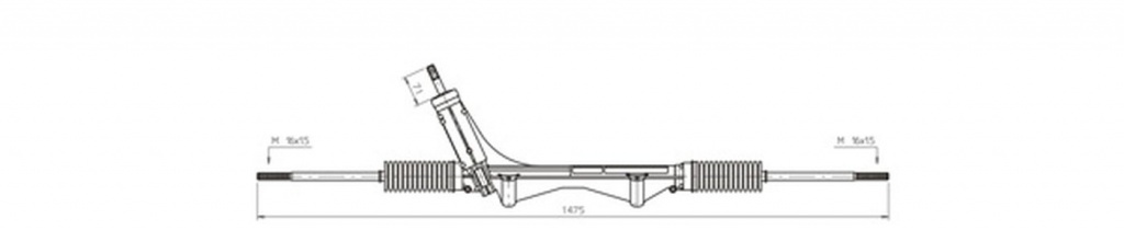 Caseta directie FORD TRANSIT caroserie E GENERAL RICAMBI FO4024