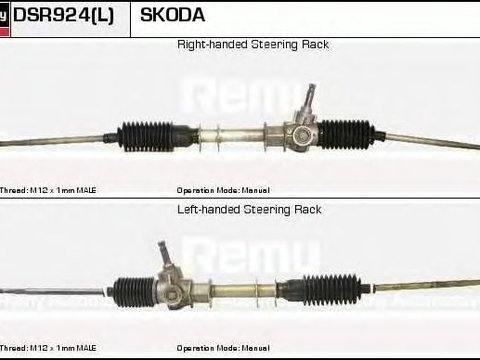 Caseta directie SKODA FELICIA I 6U1 DELCOREMY DSR924L