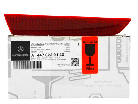 Catadioptru Bara Spate Dreapta Oe Mercedes-Benz V-Class W447 2014→ A4478260140