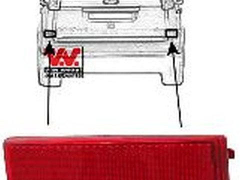 Catadioptru deflector FORD C-MAX DM2 VAN WEZEL 1862940