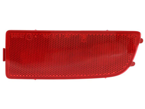 Catadioptru reflectorizant Dodge Sprinter (906), 01.2007-, Mercedes Sprinter 209-524, 07.2006-10.2013, Mercedes Sprinter 210-519, 10.2013-06.2018, Vw Crafter (2e), 12.2005-04.2017, Spate, Dreapta, TYC