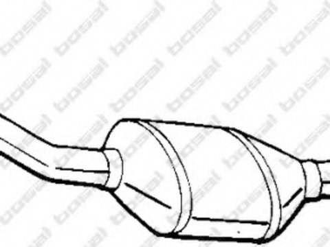 Catalizator 099-593 BOSAL pentru Opel Astra