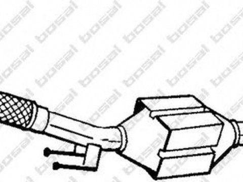 Catalizator AUDI A3 8L1 BOSAL 099-568 PieseDeTop