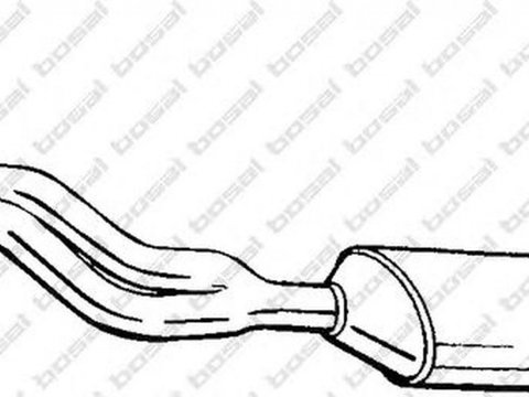 Catalizator AUDI A3 8L1 BOSAL 099-815