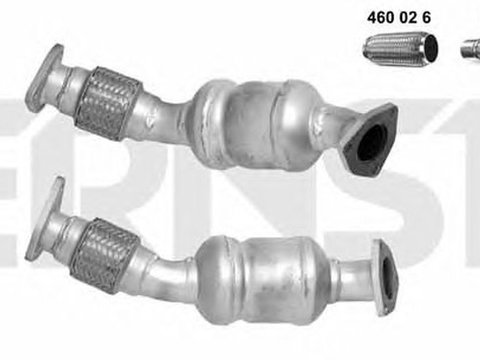 Catalizator AUDI A4 8E2 B6 ERNST 753938