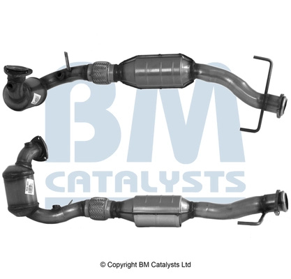 Catalizator BM CATALYSTS BM90818H compatibil cu SAAB 9-5 combi (YS3E) B205E 1985cc 150cp 110kW 1998 1999 2000 2001 2002 2003 2004 2005 2006 2007 2008 2009