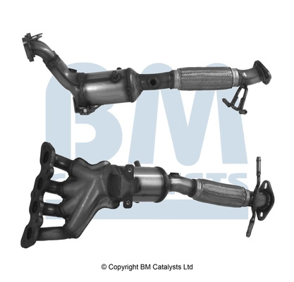 Catalizator BM CATALYSTS BM91275H pentru VOLVO S40 II (544) 2005-2012