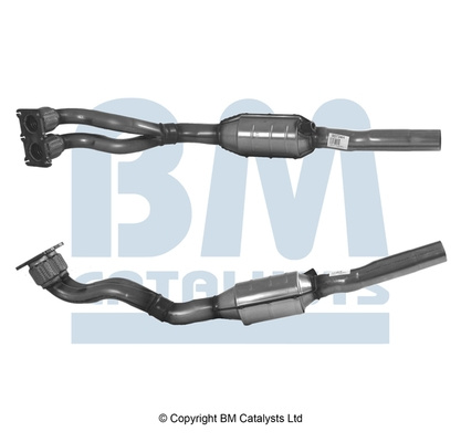 Catalizator (BM90734H BM CATALYSTS) AUDI,SEAT,SKODA,VW