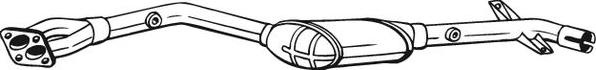 Catalizator BMW 3 cupe E46 BOSAL 090-400