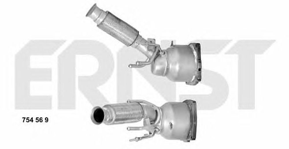 Catalizator CITROEN C4 cupe LA ERNST 754569