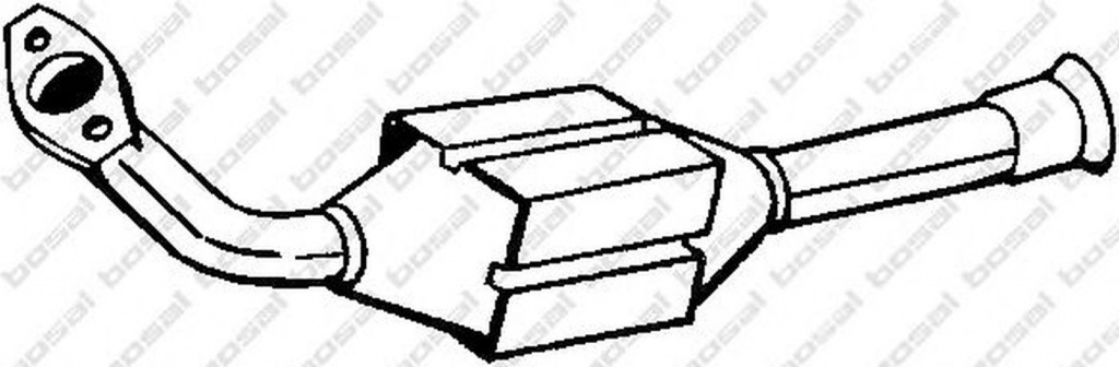 Catalizator CITROEN ZX N2 BOSAL 099-328